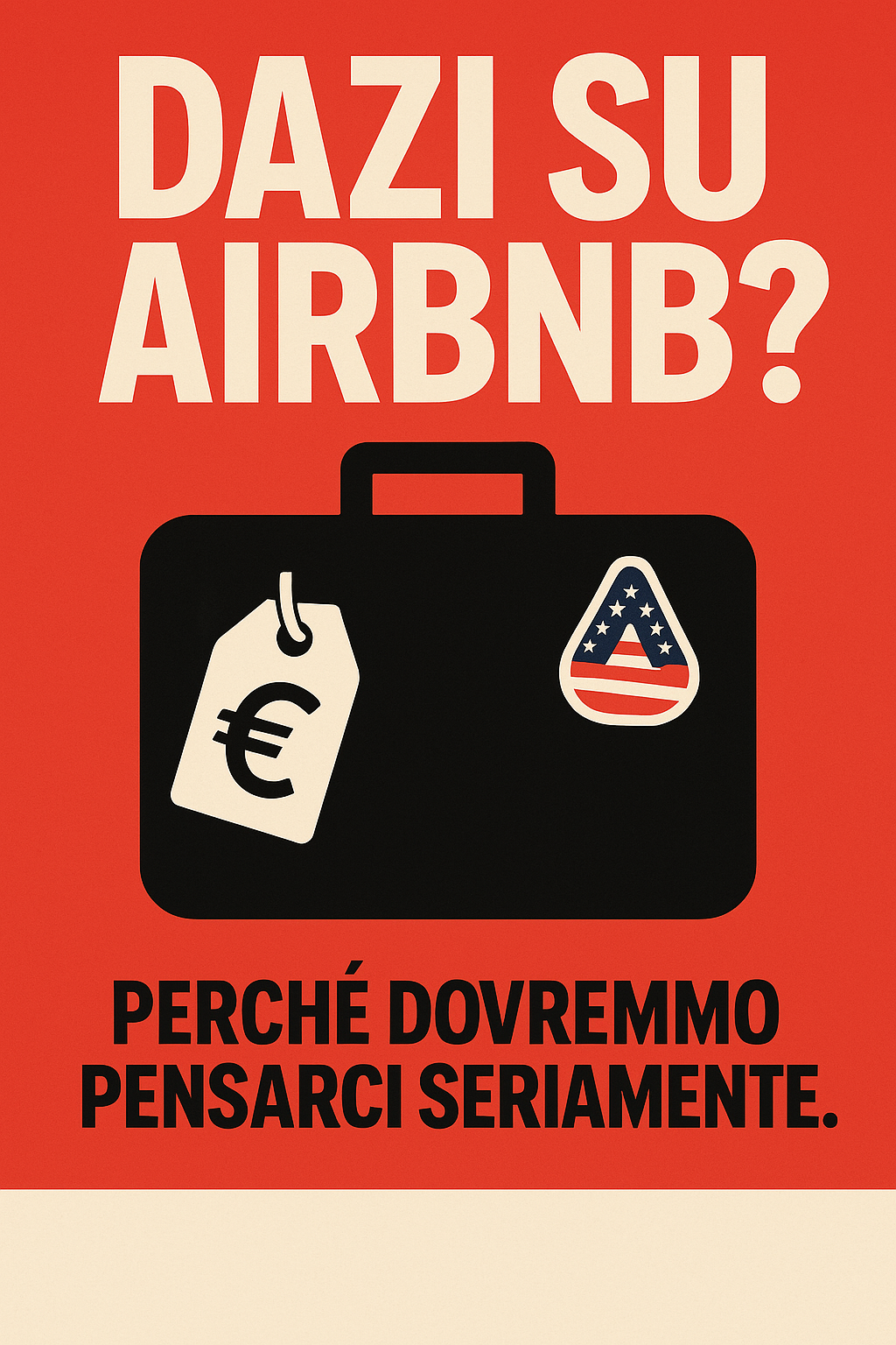 Dazi su Airbnb? Perché dovremmo pensarci seriamente.